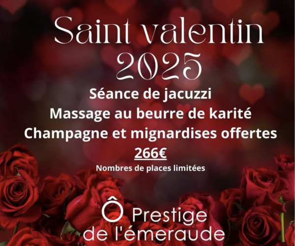 Offre Saint Valentin 2025